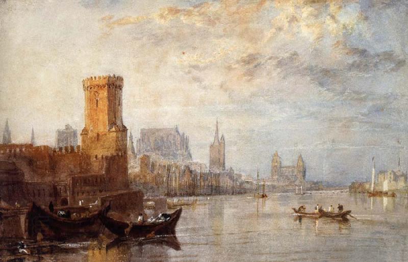 J.M.W. Turner View of Cologne on the Rhine